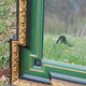Art Nouveau wall mirror 79x127cm