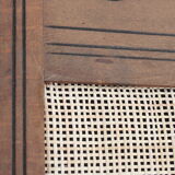 Wooden and canning shelf