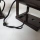 Set of two wall lights (Spots) Brown Brand Lita - Design 60's 70's