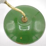 Enamelled metal wall