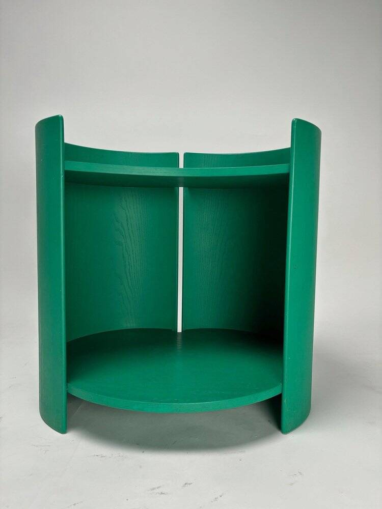 Green Gea Bedside Table attributed to Takahama for Gavina, Italy, 1961