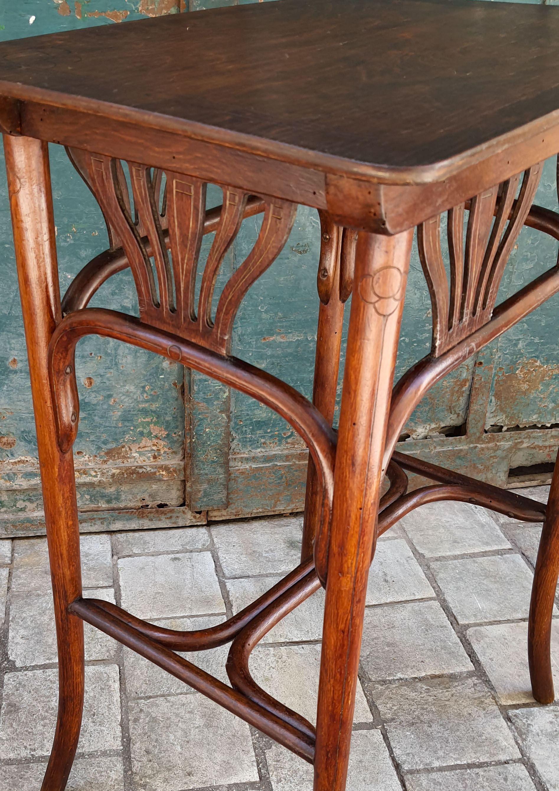 Table pedestal table Art Nouveau Jacob & Josef Kohn Austria 1920