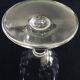 Set of 11 crystal red wine glasses Baccarat model Casino