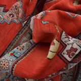 Tapis d'orient t Ancien Karabagh Armenie : 5.30 X 1.00 Mètres