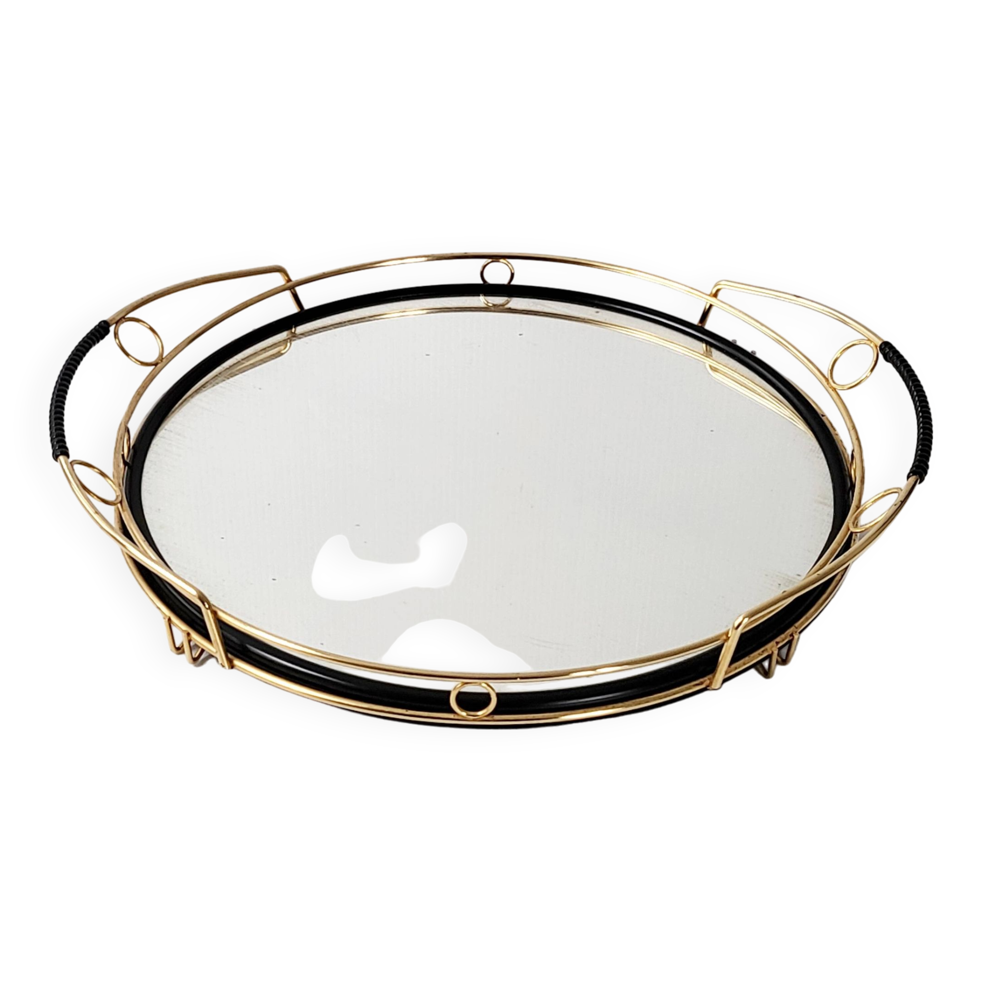 Vintage mirror tray 1950
