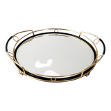 Vintage mirror tray 1950