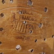Luterma antique theatre bench circa 1930, vintage wrought iron cinema bench