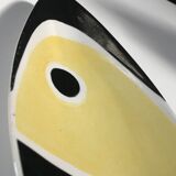 Plat • Centre de Table Vintage • « 9736 » • Kovács István • Zsolnay • 1962