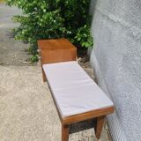 Scandinavian-style telephone bench