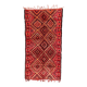 Moroccan rug Marmoucha red - 350 x 183 cm
