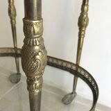 Vintage brass trolley