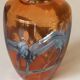 Contemporary art glass vase Soisy sur École design