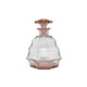 Carafe Art Déco, cristal rose, Moser, Tchécoslovaquie, années 1930.