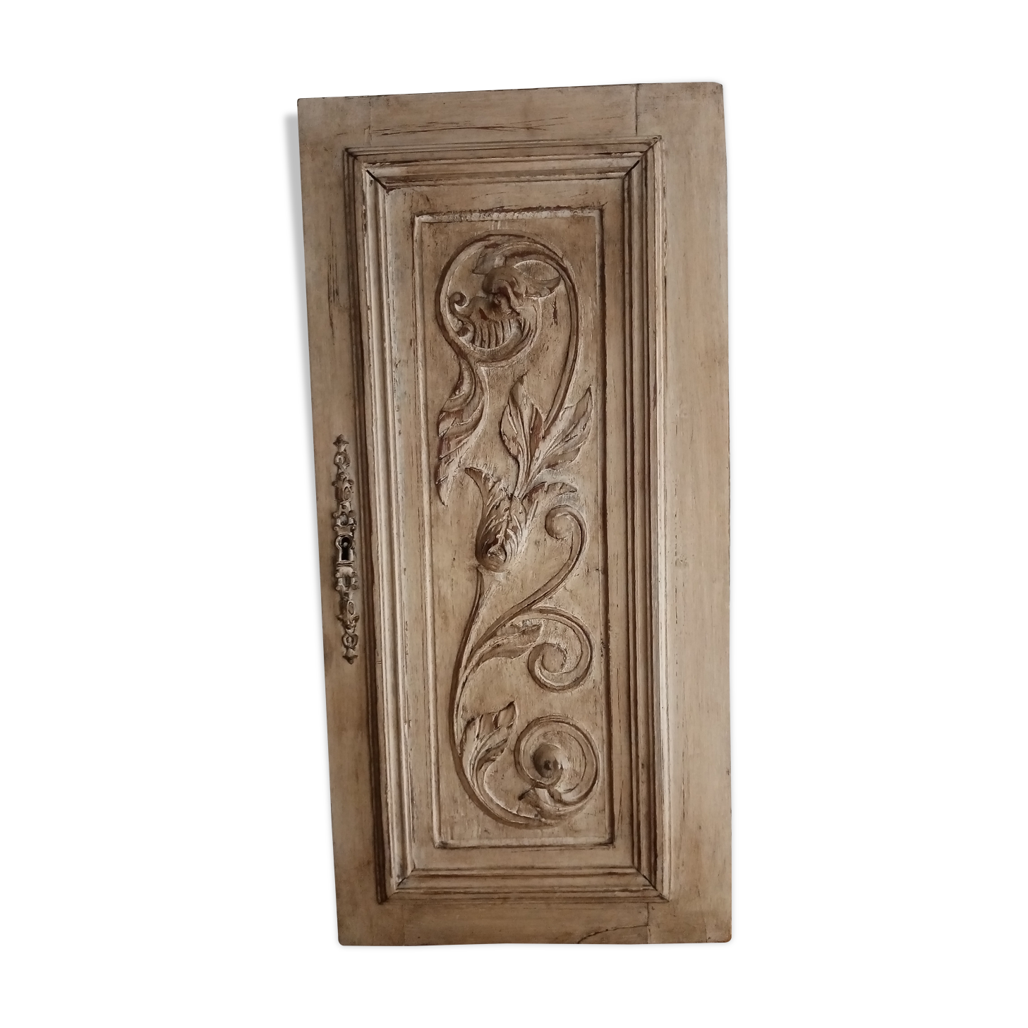 Old door patinated shabby chic