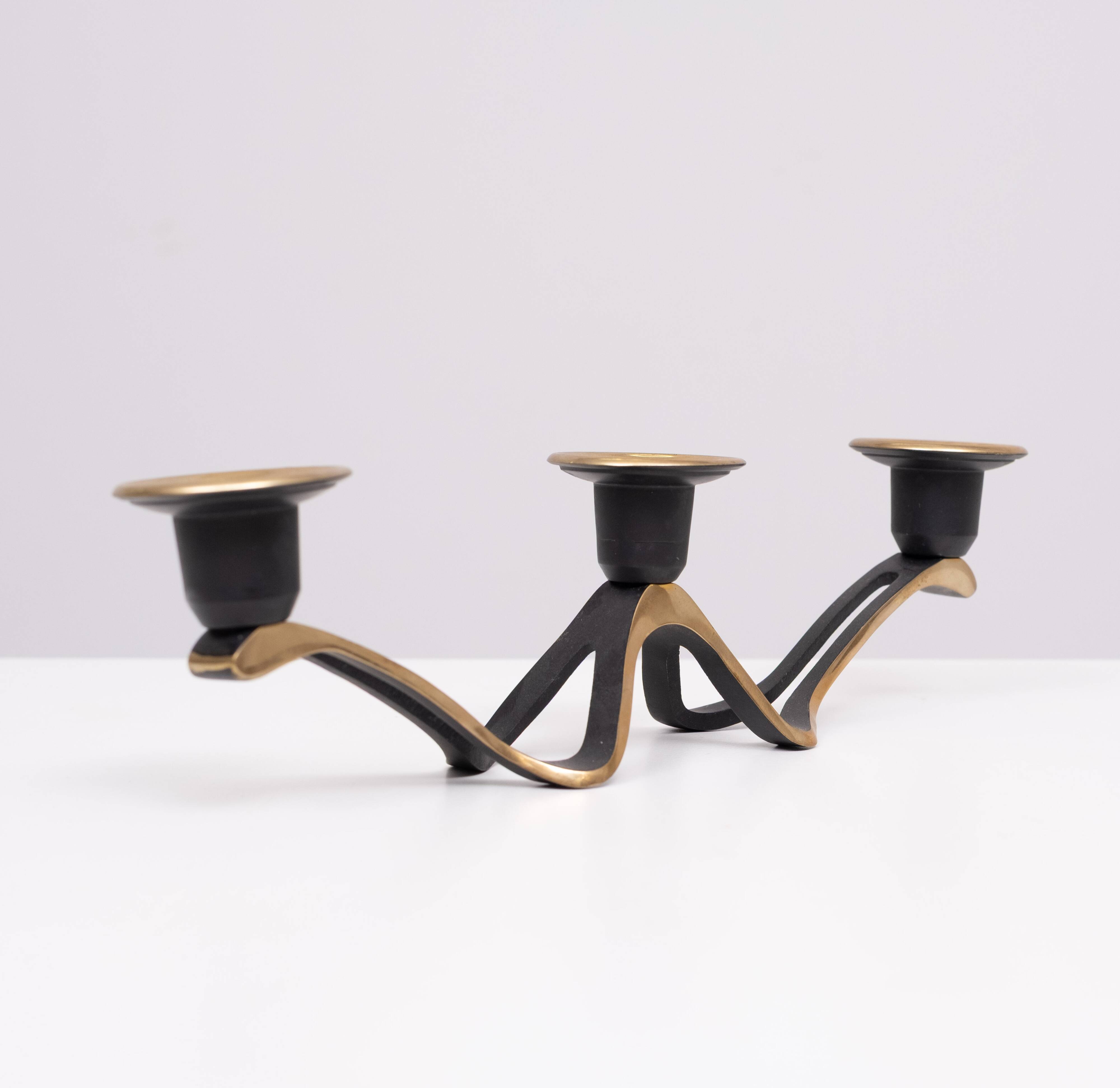 Richard Rohac candle holder by Walter Bosse 1960s Austria
