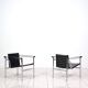 Fauteuil « lc1 » de charlotte perriand pour le corbusier, édités par cassina