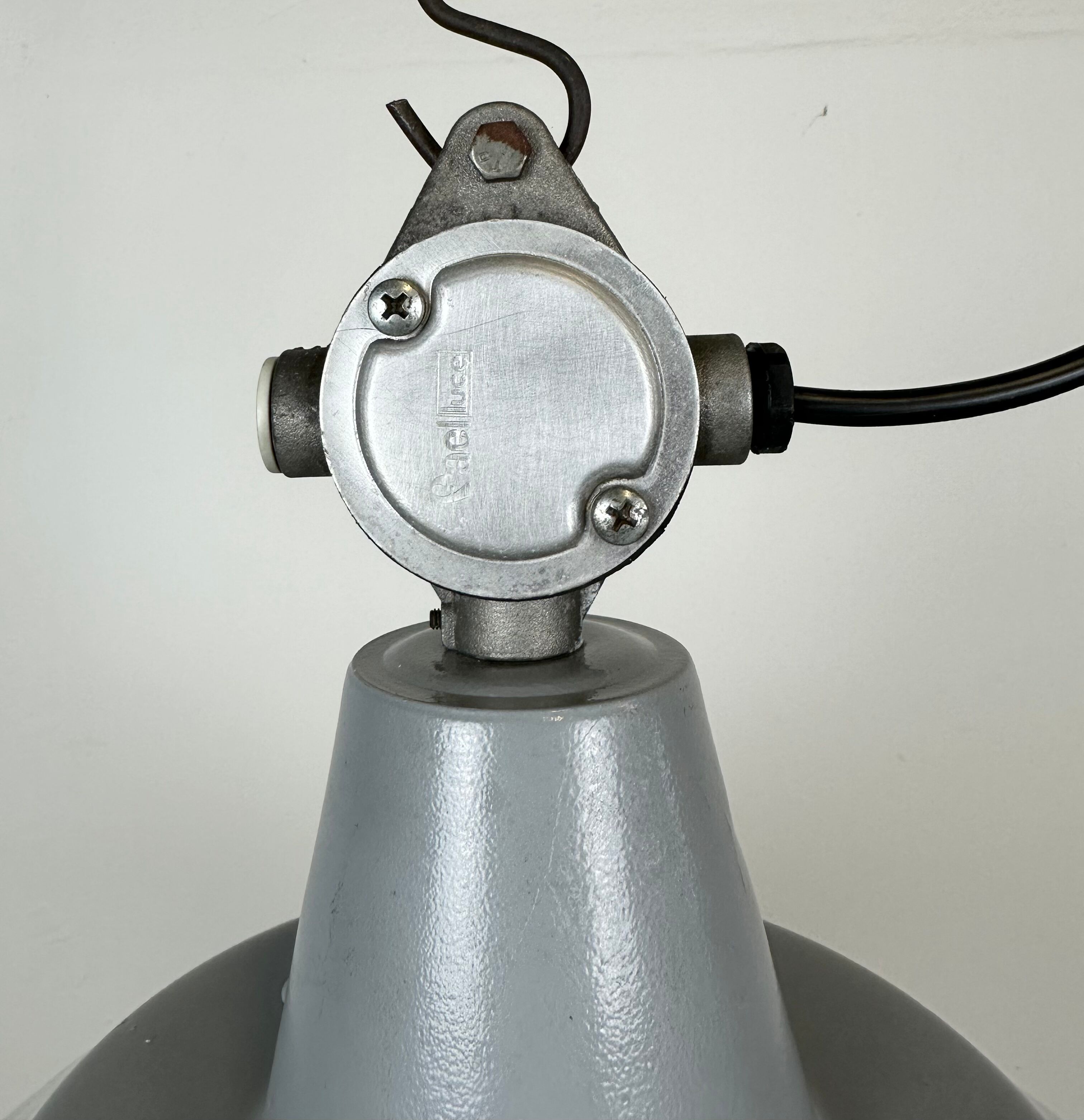 Industrial Italian Aluminium Pendant Lamp from Fael Luce, 1970s