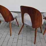 Chaises conçues par Antonín Šuman pour Tatra Nabytok, Tchécoslovaquie des années 1960.