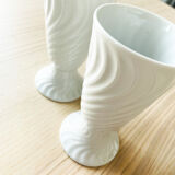 Set of 2 porcelain mazagrans