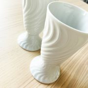 Set of 2 porcelain mazagrans