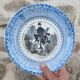 Talking plate Sarreguemines
