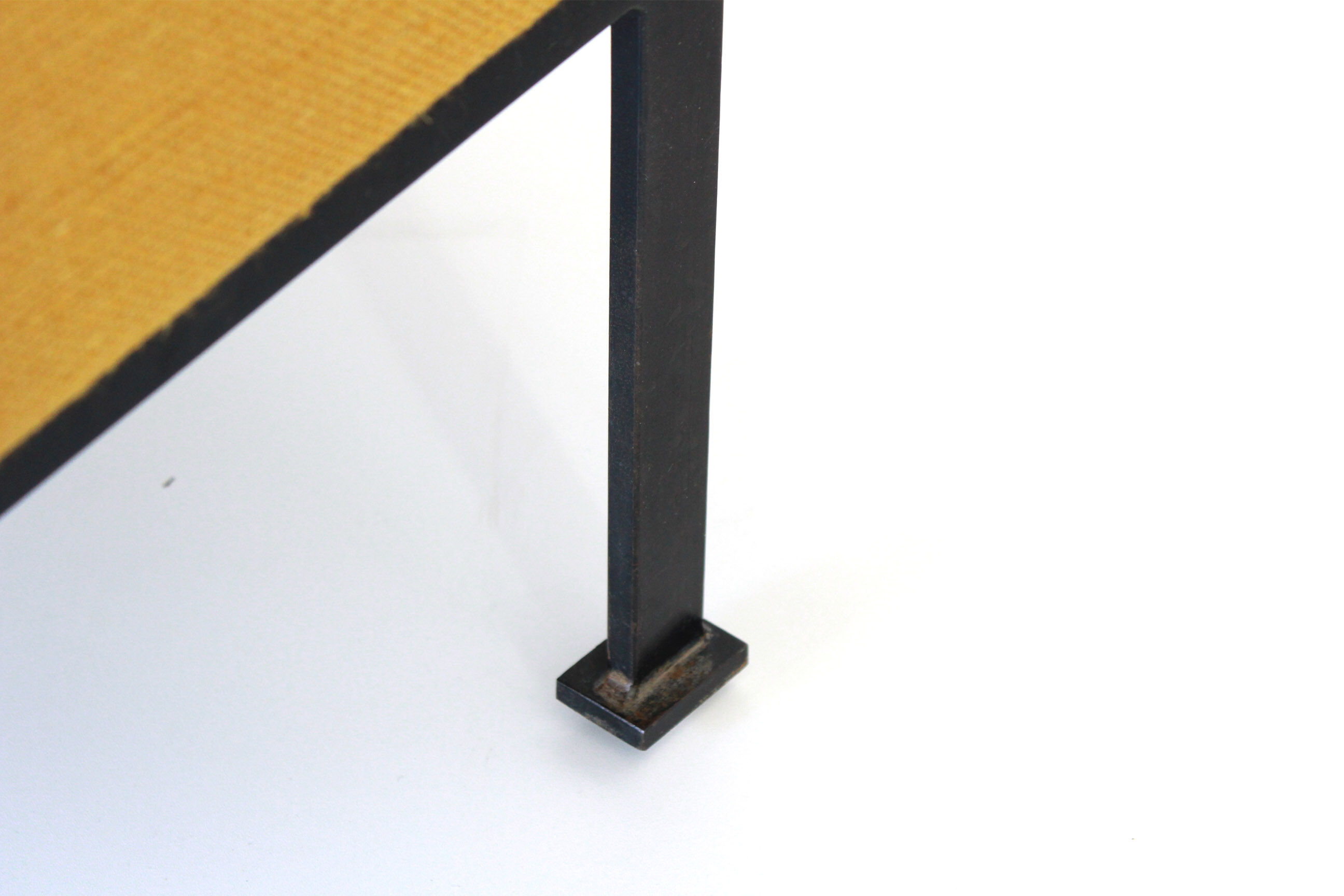 1950 vintage yellow armchair