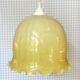 Vintage suspension in striped yellow opaline.