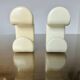 Pair of "gedy" coat hooks designed by Ambrogio Rossari 1970 Italy