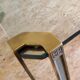 Glass and brass coffee tables by Peter Ghyczy