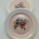 Set of six earthenware plates from Villeroy and Boch