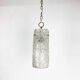 Hollywood Regency Ice Glass Hanging Light, J. T. Kalmar Lights, Austria, 1950s