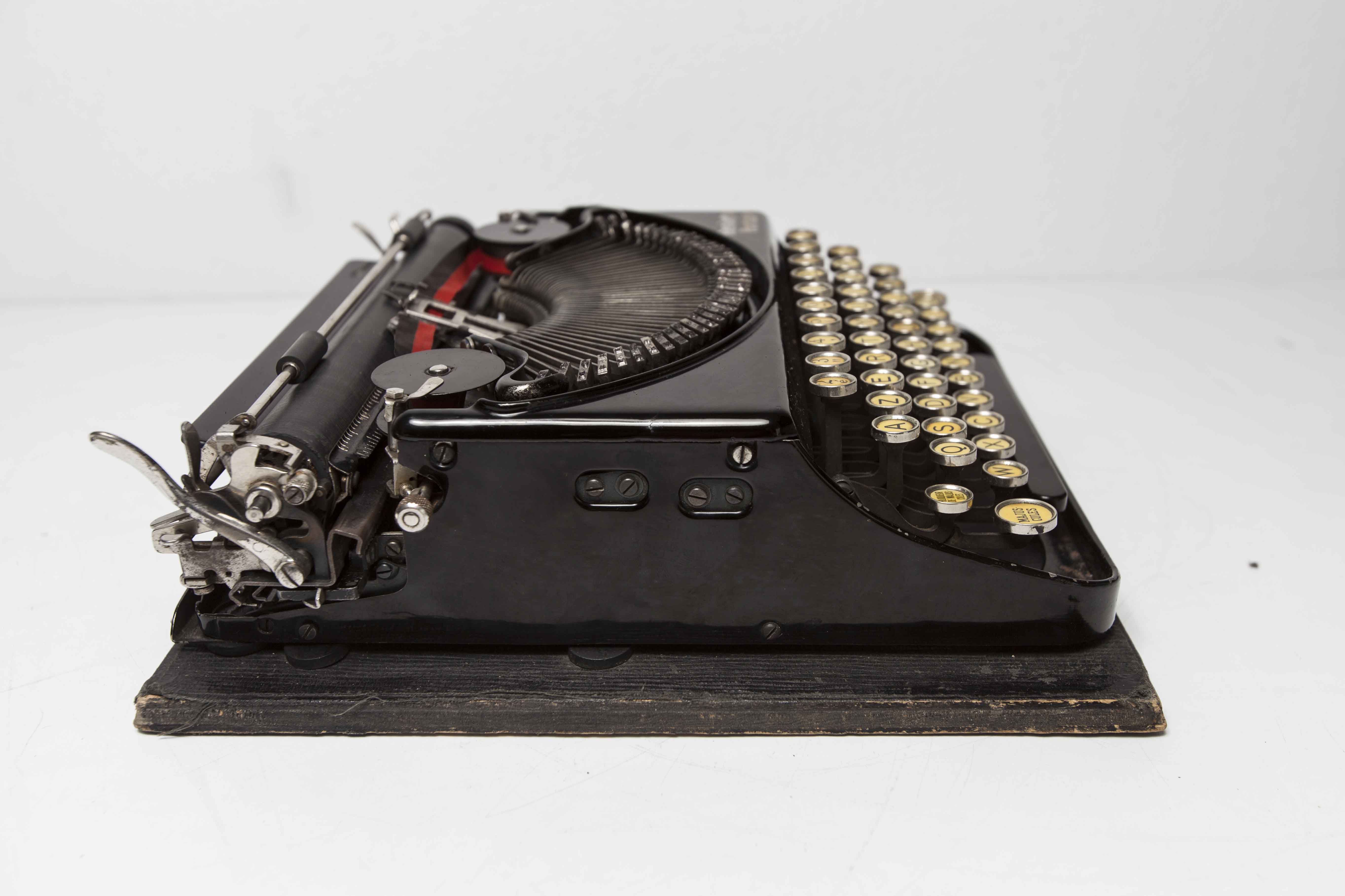 Revised Remington Portable Typewriter and New Ribbon