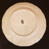 2 superb Lunéville earthenware plates