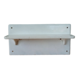 Earthenware shelf and enamelled cast iron