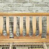 Canapé scandinave 3 places tissu bouclette 1960