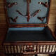 Wicker picnic case