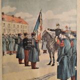 The presentation of the flag in 1903