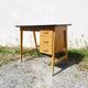 1950s vintage compass foot desk