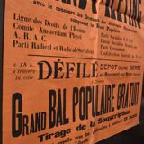 Poster "Great Festival of the People's Gathering" - Cadillac - 1936