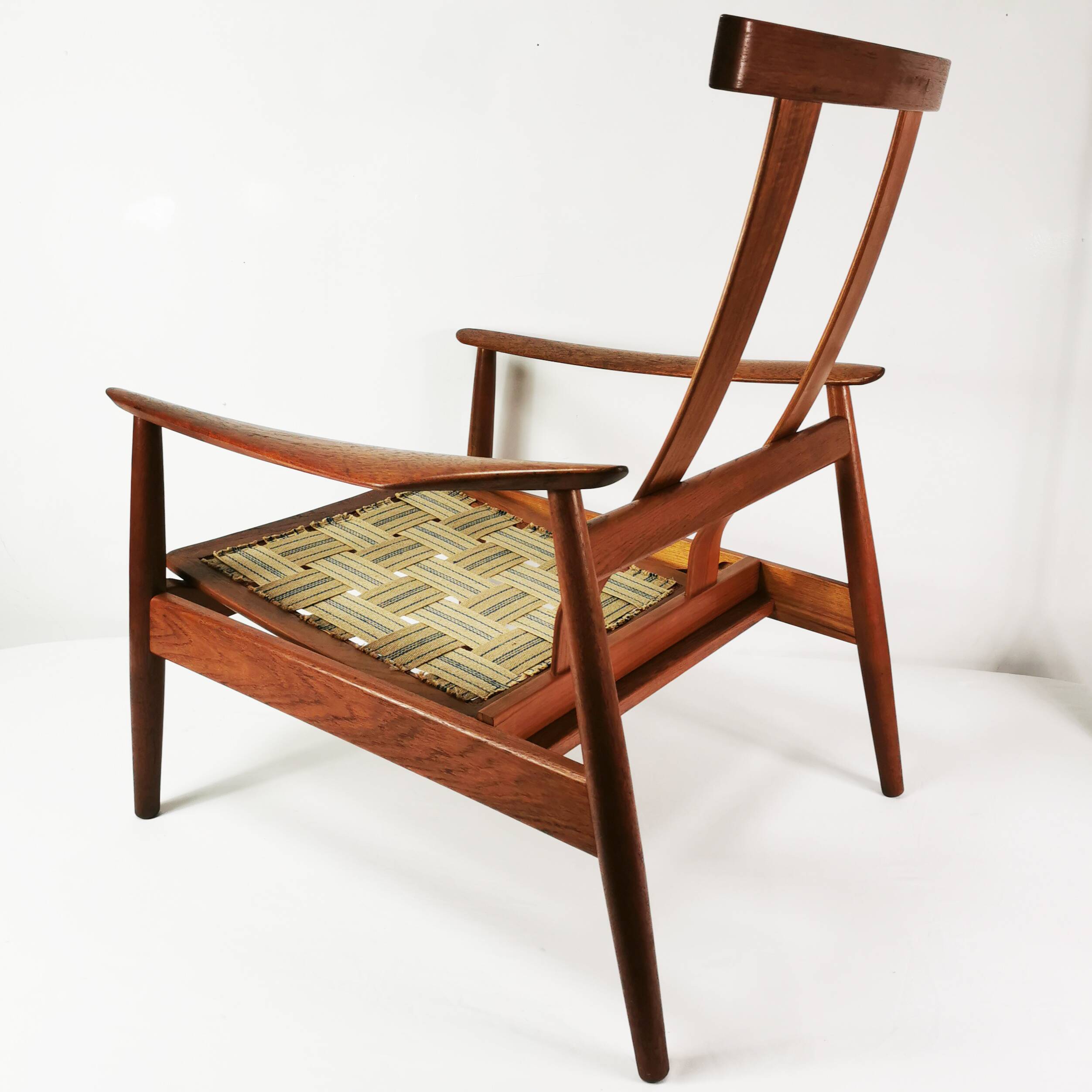 Modernist designer armchair, Cado, designed by Arne Vodder, Denmark, 1960s.