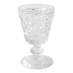 Vintage Clear Stem Glass Arabesque / Wine Goblet Baccarat / France / 1840s