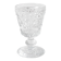 Vintage Clear Stem Glass Arabesque / Wine Goblet Baccarat / France / 1840s