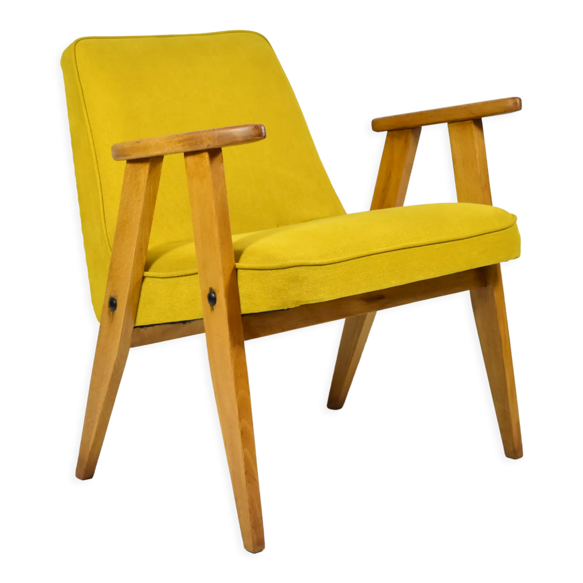 Armchair 366 model, 1960s, renovation, J. Chierowski