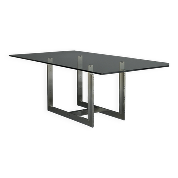 Table à manger Sarpi par Carlo Scarpa pour Simon Gavina, années 1970.
