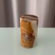 Vintage Hand-Carved Onyx Vessel | Cachepot | Sculptural Stone Bowl