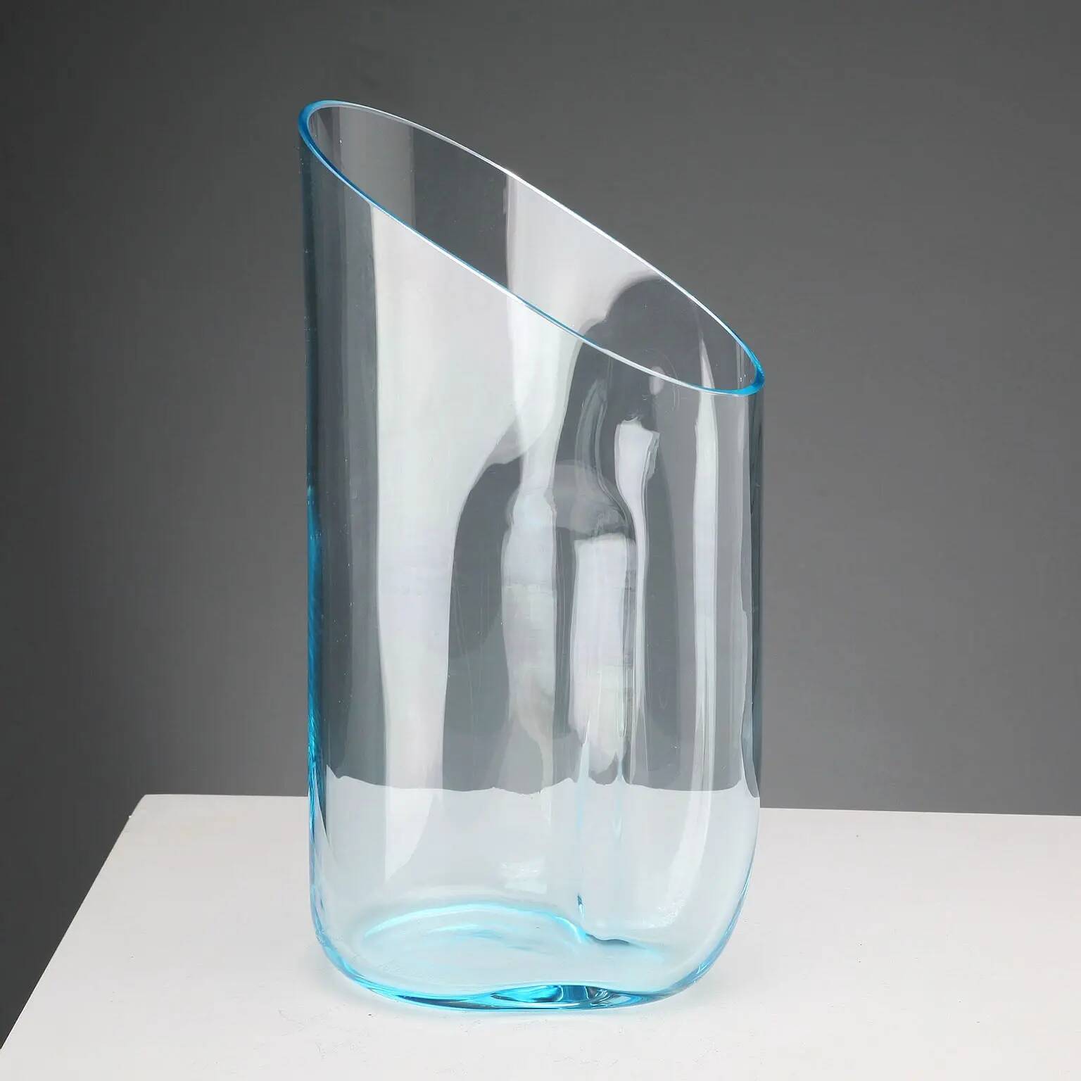 Vintage Cenedese & Albarelli glass vase, Italy, 1980s