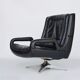 Leather Swivel Lounge Chair. 1960s