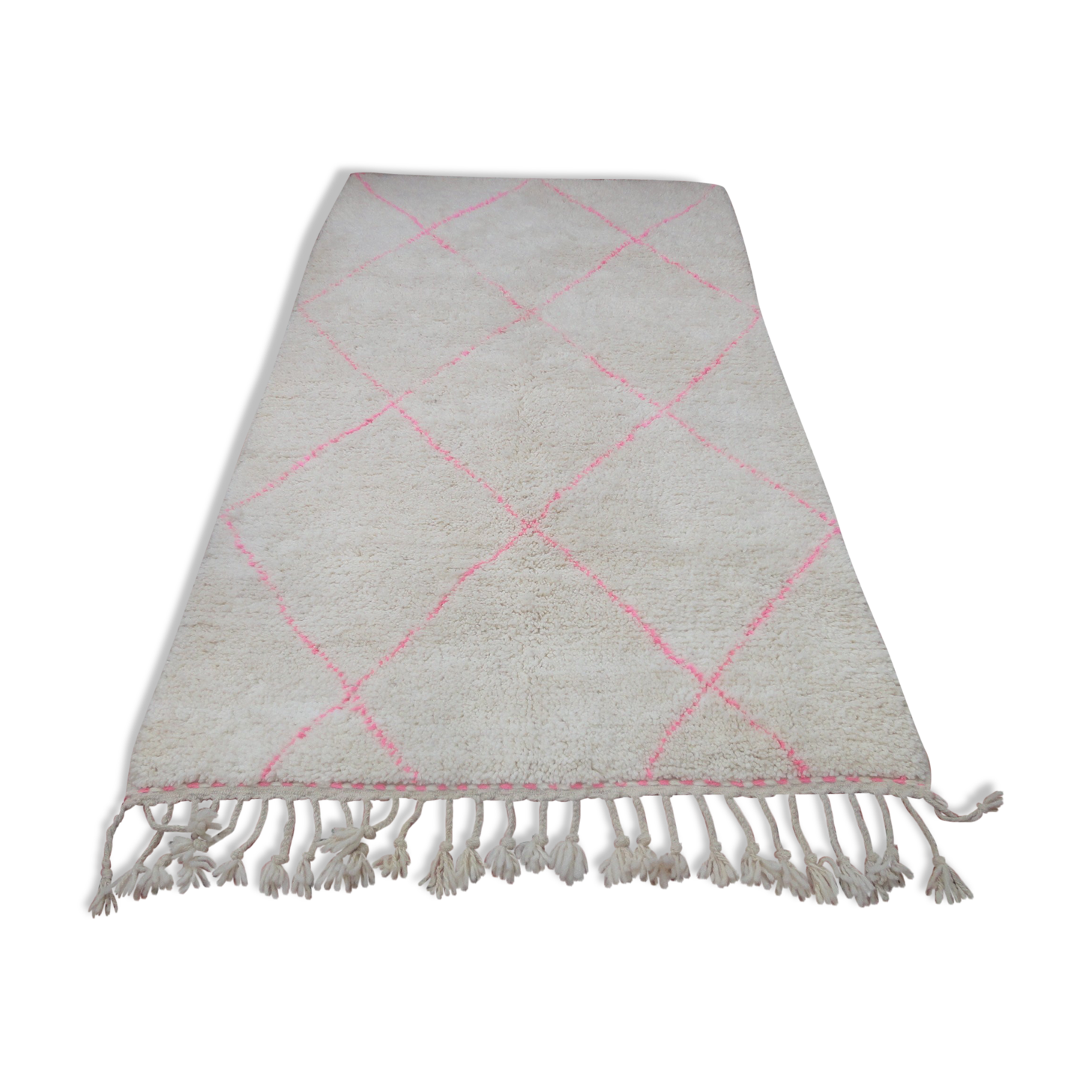 Beni ourain carpets rose 250 x 143 cm