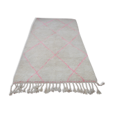 Beni ourain carpets rose 250 x 143 cm