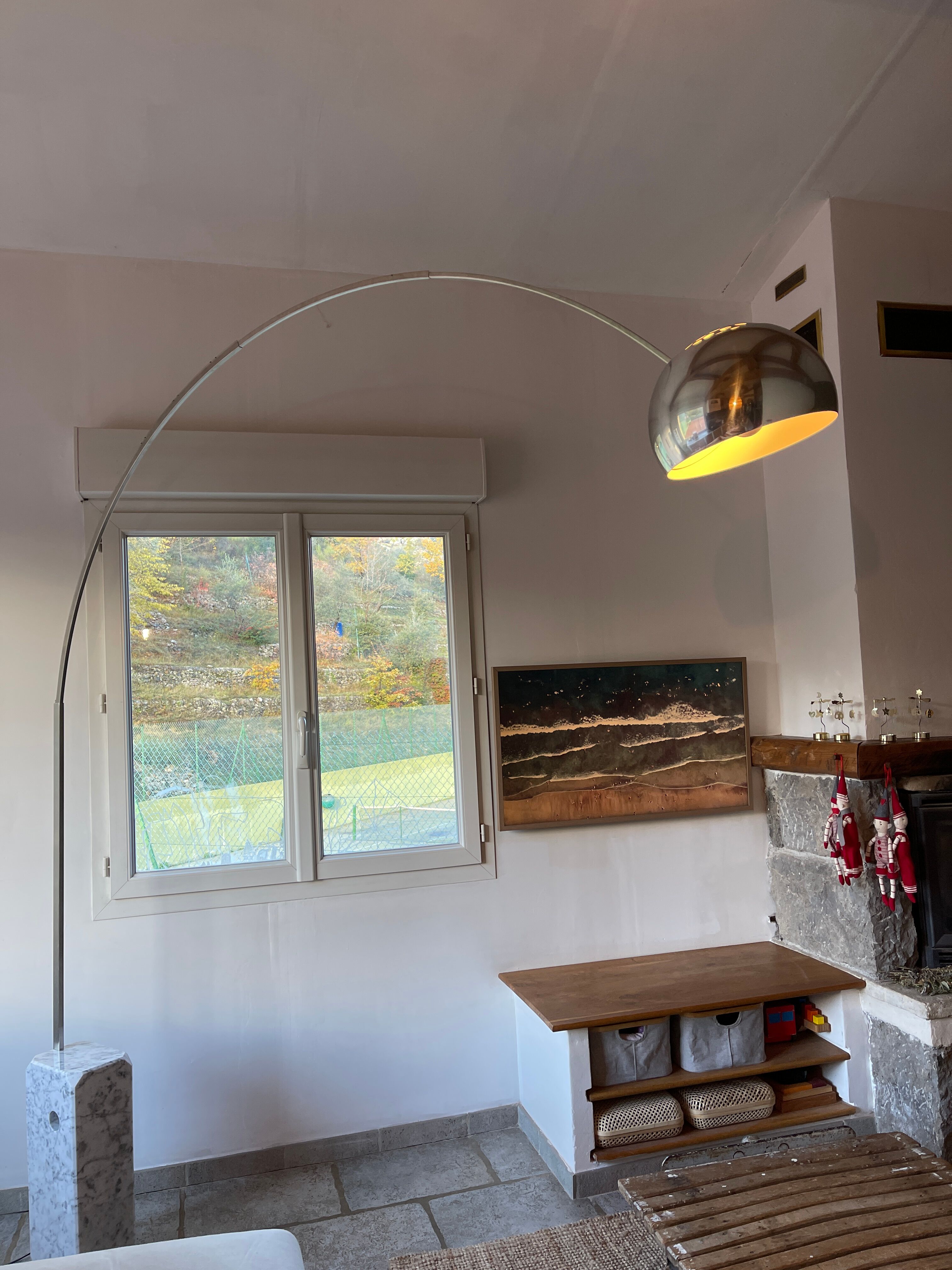 Arco floor lamp by Achille & Pier Giacomo Castiglioni for Flos 1960